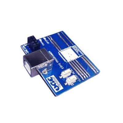 ESP8266 ESP12 ESP01 USB programmer board with spring pogo pins