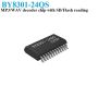 BY8301-24QS Mp3 WAV files decoder voice chip SMD QS24
