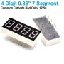 4 Digits 7 Segment Led Display 0.36 inch Common Cathode 3641AS