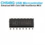 CH549G USB microcontroller with 60KB ROM/ 256B IRAM/ 2Kbytes XRAM and DMA