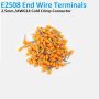 E1208 Insulated Wire Terminal Block Cord End Wire Connector Electrical Crimp Terminator