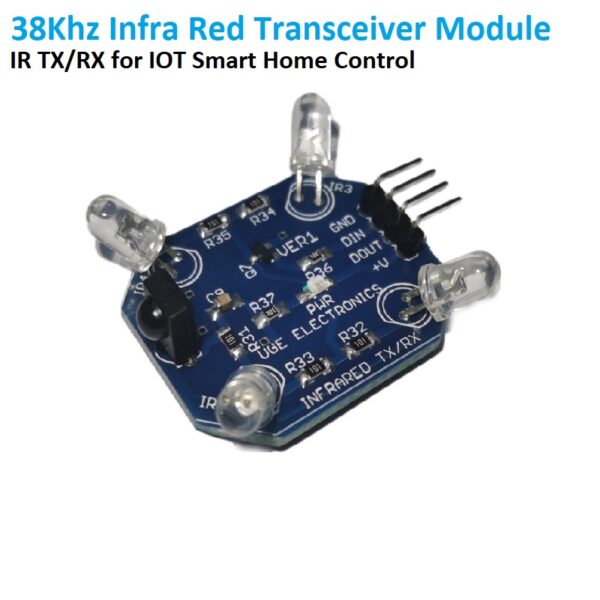 4 channel infrared Tx 38KHZ Transceiver Module for Arduino ESP8266 ESP32