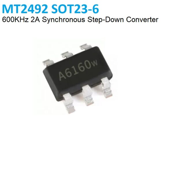 MT2492 2A 600Khz Adjustable DC/DC STEP DOWN CONVERTER Regulator IC SMD