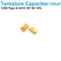 1206 Solid Tantalum SMD Chip Capacitors 100uF 6V type A 3216