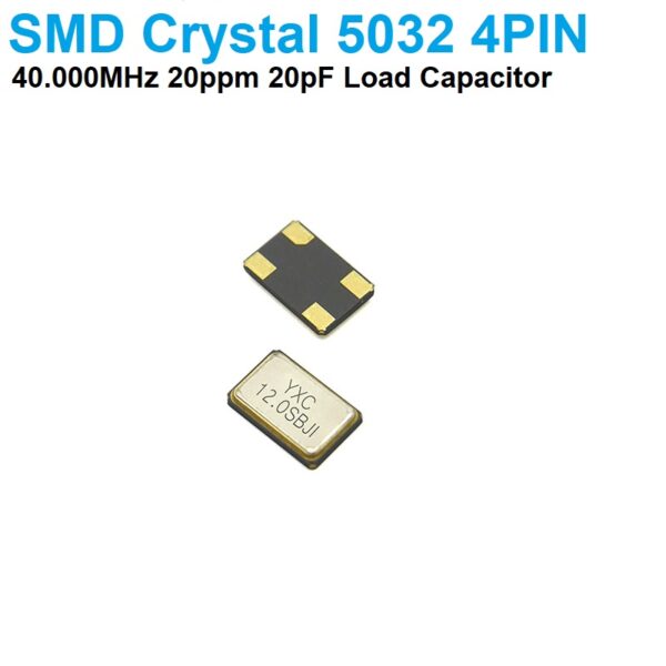 5032 SMD quartz 4pin crystal oscillator 40MHZ