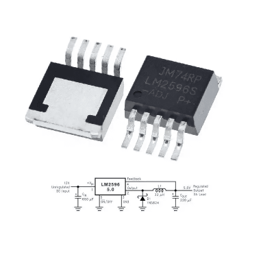 LM2596S-ADJ TO263 3A Adjustable DC/DC STEP DOWN CONVERTER Regulator IC SMD
