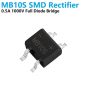 Full Wave SMD Bridge Rectifier MB10S 0.5A 1000V