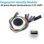 Matrix Semiconductor Finger Print Sensor Ultra-Slim Round Module