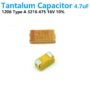 1206 Solid Tantalum SMD Chip Capacitors 4.7uF 16V type A 3216