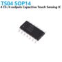 TS04 4 CH Capacitive touch sensor IC SMD 14PIN