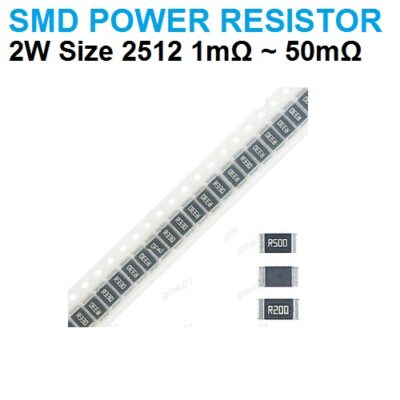 2512 SMD Alloy Power Shunt Resistors 1W 6.4×3.2mm 0.008 Ohm  ( SMD Marking R008)