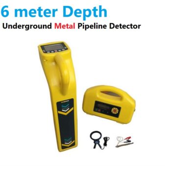 intelligent Digital underground metal pipeline 6 meter Depth Detector with Multi-Frequency signal transmitter and receiver