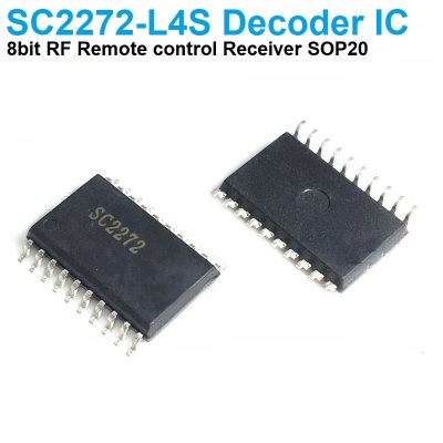 SC2272-L4S RF remote control system Decoder 4 Latched output  SMD SOP 20Pin
