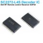 SC2272-L4S RF remote control system Decoder 4 Latched output SMD SOP 20Pin