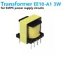 High Frequency SMPS Transformer EE10-A1 3W 6 Pin PCB Mounted