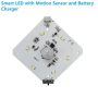 Night Lamp LED with PIR Motion Sensor and 5V USB Battery Charger