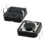 Pushbutton Tact Switch 4P 12x12x4.3mm round Head