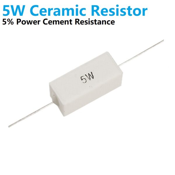 5W Ceramic Resistor Cement Power Resistance 330 ohm