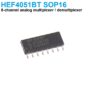HEF4051BT 8 channel analog multiplexer & demultiplexer SOP-16