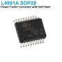 L4981A SOP20 SMD Power Factor Corrector chip with soft Start