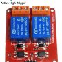 Relay Module 12V 2CH Active High Trigger