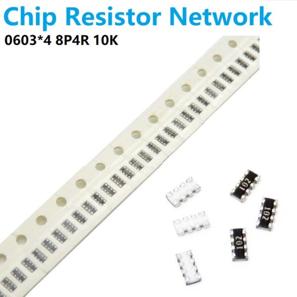 0603 SMD Resistor Network Exclusion 8P4R 10K 8Pin