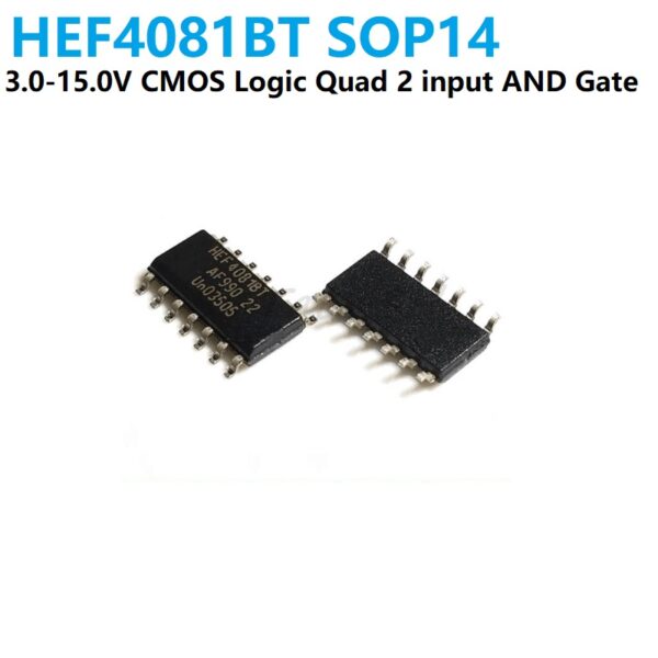 HEF4081BT Quad 2 Input AND gate CMOS Logic SOP-14