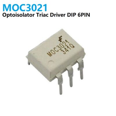 MOC3021 6-Pin DIP Triac Driver Output Optocoupler
