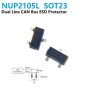 NUP2105L ESD Protection Dual Diode for CAN Bus Line Protection
