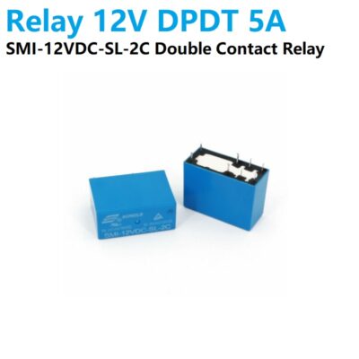 Relay SPDT 8PIN 12V 5A SMI-12VDC-SL-2C DPDT