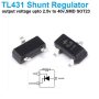 TL431 Adjustable Precision Shunt Regulator SOT23
