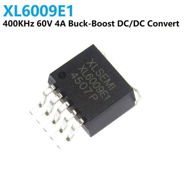 XL6009E1 4A 60V 400KHz Switching Current Buck-Boost Inverting DC-DC Convert IC SMD