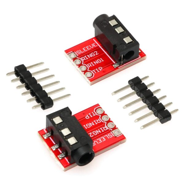 3.5mm TRRS Female Stereo Audio Jack Breakout