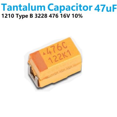 1210 Type B 3228 Solid Tantalum SMD Chip Capacitors 47uF 16V
