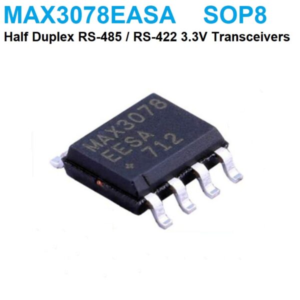 MAX3078EASA 3.3V Low Power Half-Duplex RS485 RS422 Transceiver with 16Mbps Data Rate