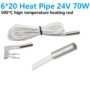 3D Printer high temperature heating rod Printing Heater Pipe 24V 70W