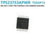 TPS23753APWR IEEE 802.3-2005 PoE interface and Isolated Converter controller TSSOP14