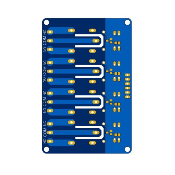 PCB FOR 4 RELAY MODULE2