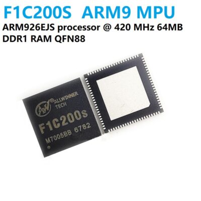 Allwinner F1C200s ARM926EJS SOC Embedded Linux HD multimedia processor 420 MHz  with built in  64MB DDR1 RAM