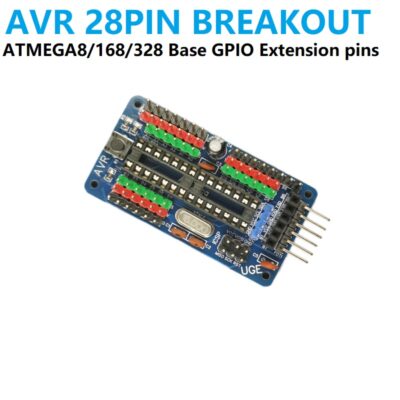 AVR 28pin Expansion Breakout Board for ATMEGA328 ATMEGA8 ATMEGA168