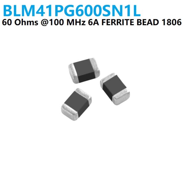 EMI RFI Filter 1806 SMD Ferrite Bead Inductor BLM41PG600SN1L