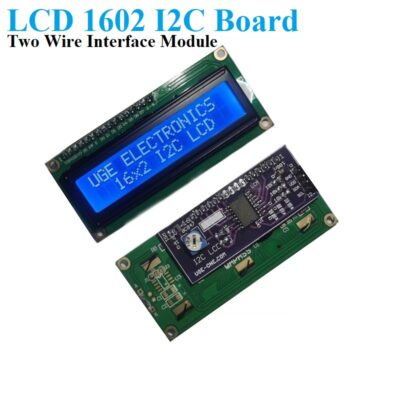 LCD DISPLAY 1602 16X2 with PCF8574 I2C Serial interface Module ready soldered