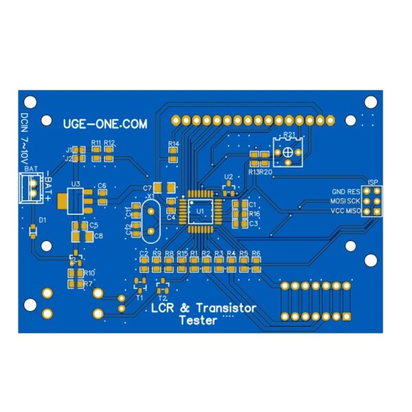 PCB For ATMEGA328 Transistor Tester