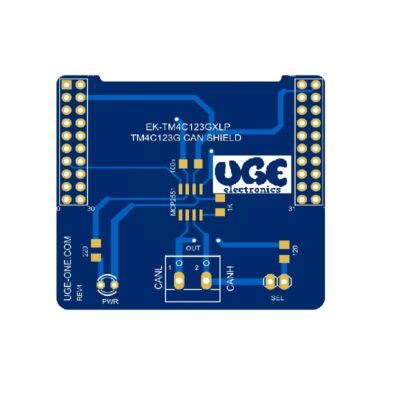PCB For MCP2551 Tiva C CAN Bus Shield