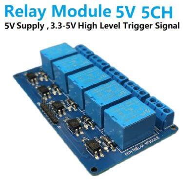 Relay Module 5V 5CH Active High Trigger