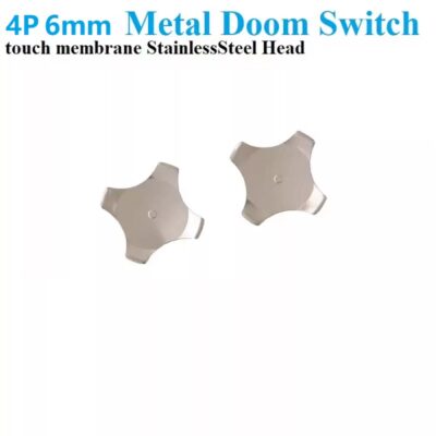 Smd Metal Doom Switch head 6mm 4-leg