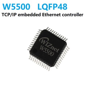 W5500 TCP/IP embedded Ethernet controller LQFP48