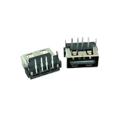 USB Female PCB Type A Connector Short Body