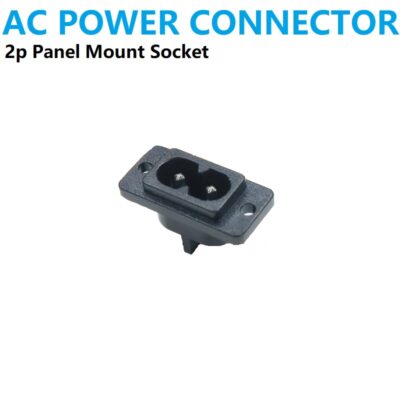 AC Power Connector Chassis Mount 2Pin