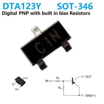 DTA123YKAT PNP Digital Transistor (Built-in Bias Resistor) SOT-346